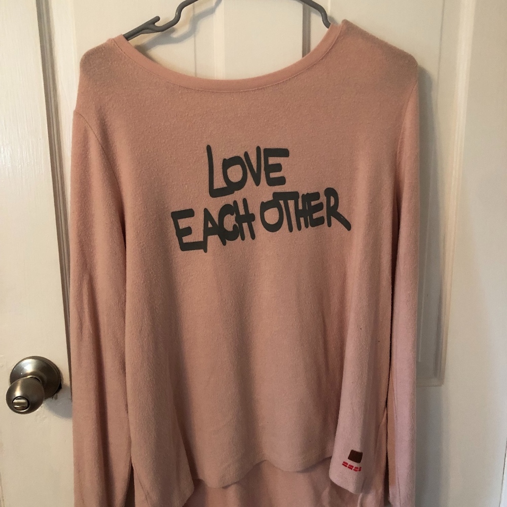 Peace Love World Sweater